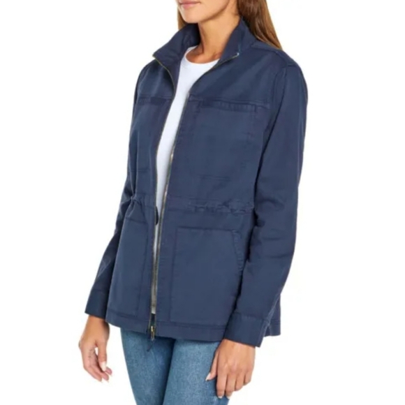 GAP Women's Full Zip Adjustable Waist Utility Field Jacket- GAP - Picture 3 of 16